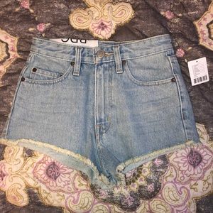 Super High Rise BDG Demin Shorts
